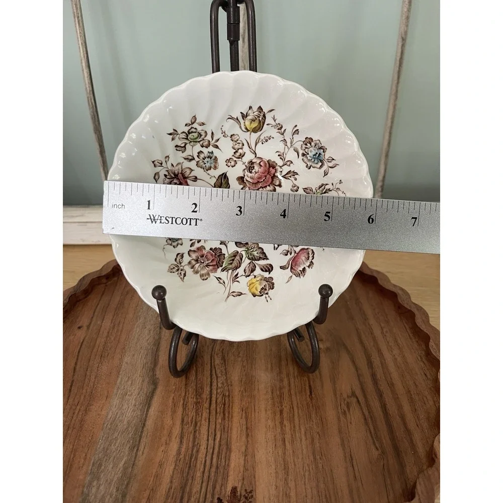 Vintage Johnson Brothers Staffordshire Bouquet Soup - Cereal Bowl